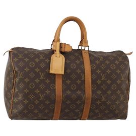 Louis Vuitton Keepall Monogram Canvas 45 Marron