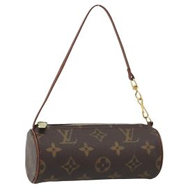 Louis Vuitton Papillon Pochette Monogram Canvas Mini Marrom