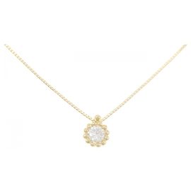 Autre Marque Collier en diamant Au750 Doré