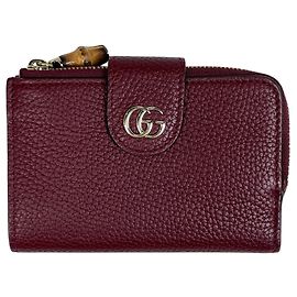 Gucci Double G Geldbörse Medium Bordeaux