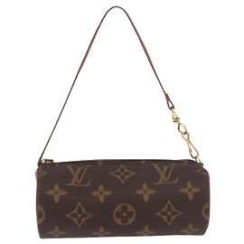 Louis Vuitton Papillon Pochette Monogram Canvas Mini Brown