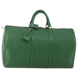 Louis Vuitton Keepall Epi Leather 50 Vert