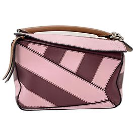 Borsa Loewe Pink 2-Way Puzzle Small Rosa