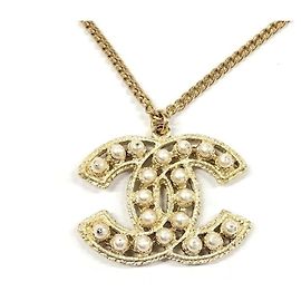 Collana Chanel A15V Coco Mark D'oro