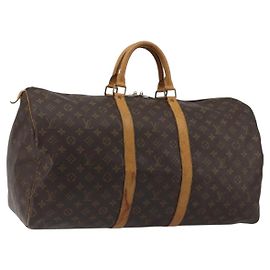 Louis Vuitton Keepall Monogram Canvas 55 Marron