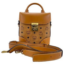 Borsa a tracolla MCM Arancione Arancione