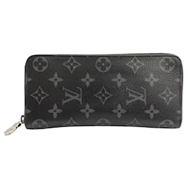 Louis Vuitton Monogram Eclipse Long Wallet Black