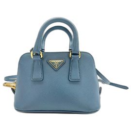 Borsa 2WAY Promenade Prada in blu Blu