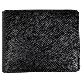 Cartera Louis Vuitton Portefeuille Slender Bi-fold Negro