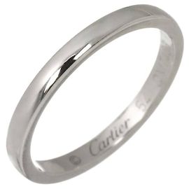 Cartier Ballerine Platinum Band Ring Other