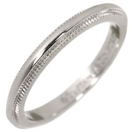 Milgrain-Platinring von Tiffany & Co. Andere