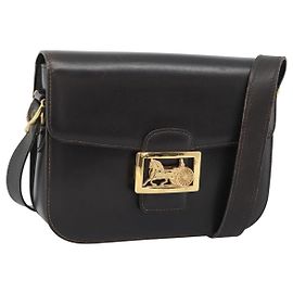 Céline Celine Horse Carriage Leather Marrom