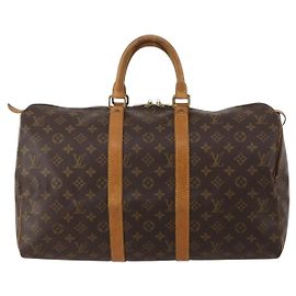 Louis Vuitton Keepall Monogram Canvas 45 Marrom