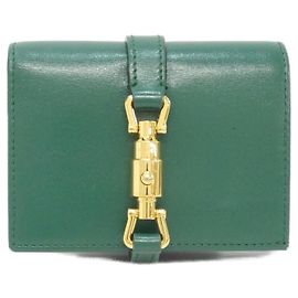 Cartera Bi-Fold Gucci Verde Esmeralda Otro
