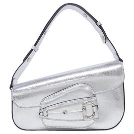 Bolsa de ombro Gucci HORSEBIT 1955 Prata