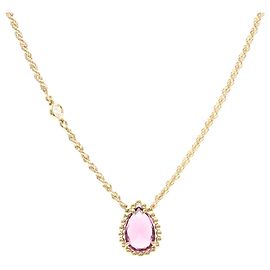 Colar com Pingente Boucheron Serpent Bohème em Ouro Rosa Dourado