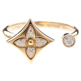 Anel Star Blossom da Louis Vuitton em ouro rosa Dourado