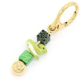 Portachiavi Loewe D'oro Verde