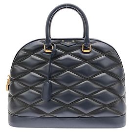 Louis Vuitton Alma GM Handbag Blue