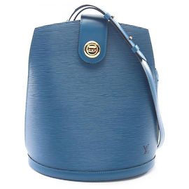 Sac à l'épaule Louis Vuitton Cluny Bleu