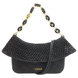 Loewe Ora 2-Way Handbag Black