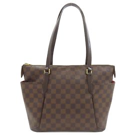 Louis Vuitton Damier Canvas Totally PM Tote Bag Damier ebene
