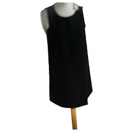 Autre Marque Robe droite sans manches Monoprix noire Noir