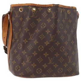 LOUIS VUITTON Borsa a Spalla Monogram Petit Noe M42226 LV Auth 189140 Monogramma