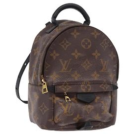 LOUIS VUITTON Monogram Palm Springs MINI Backpack M44873 LV Auth 188810A Monogram