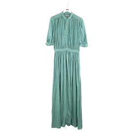 Zadig & Voltaire Seidenkleid in Grün Grün