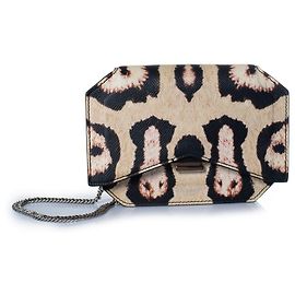 Givenchy, leopard bow cut shoulder bag Black Other
