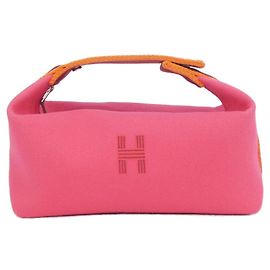 Hermès Pochette borsa Hermes Bride à Black PM Rosa