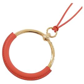 Hermès Collier Hermes Loop 072933CD Doré Orange
