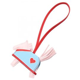 Hermès Hermes Rodeo PM Charm Accessory Pink Red Blue Light blue