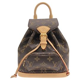 Louis Vuitton Monogram Montsouris MINI Backpack Brown