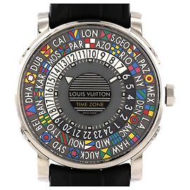 Reloj de Pulsera Automático Louis Vuitton Escale Time Zone Q5D20 Otro