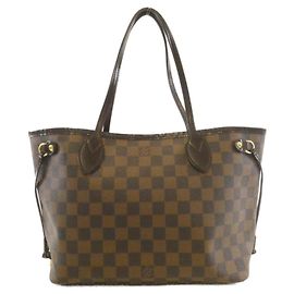 Bolsa Louis Vuitton Damier Neverfull PM Damier ebene