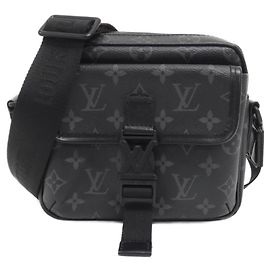 Sac Messenger Louis Vuitton Monogram Eclipse Getaway Noir