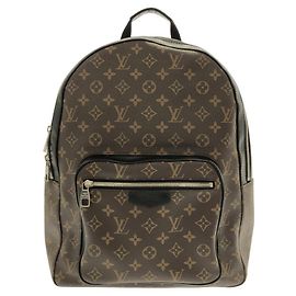 Louis Vuitton Monogram Macassar Josh M41530 Backpack Brown