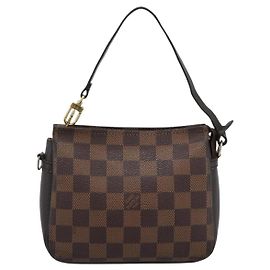 Trousse Make Up Louis Vuitton Damier Canvas Marron