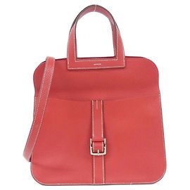 Hermès Hermes Arzan Handtasche 31cm Rot