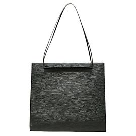 Sac cabas Louis Vuitton Epi Saint-Tropez Noir