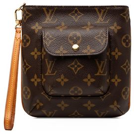 Pochette Accessoire Partition Monogram Louis Vuitton Marron