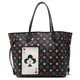Sac cabas Louis Vuitton Game On Monogram Neverfull MM Noir Multicolore