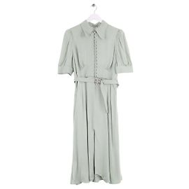 Vestido de viscose verde Lk Bennett Verde