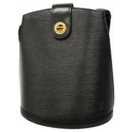 Sac à l'épaule Louis Vuitton Epi Cluny Noir