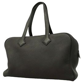 Hermès Hermes Victoria 35 Handtasche Bordeaux
