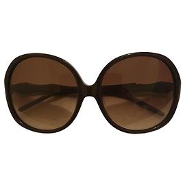 Roberto Cavalli Brown Oversized Sunglasses Brown Other