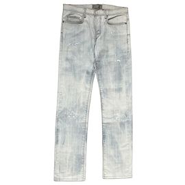 Dior Homme Hedi Slimane SS07 Vaqueros Denim Azul Hielo Azul