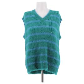 Maglione bicolore verde Jacquemus Verde